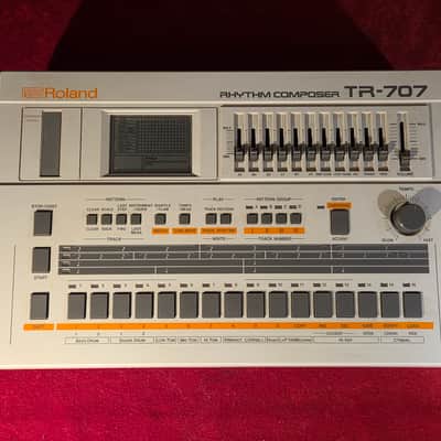 Vintage 1985 Roland TR-707 Rhythm Composer - JUST SERVICED!!