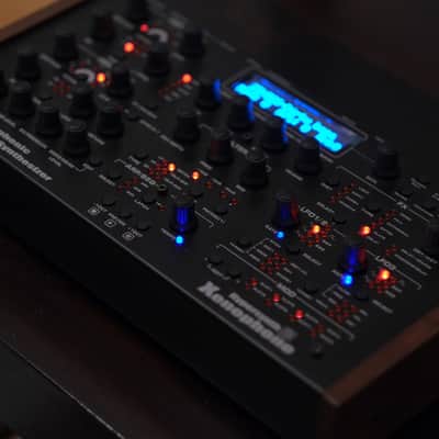 MINT Hypersynth Xenophone with Custom-made Case and tilted wooden sides image 2