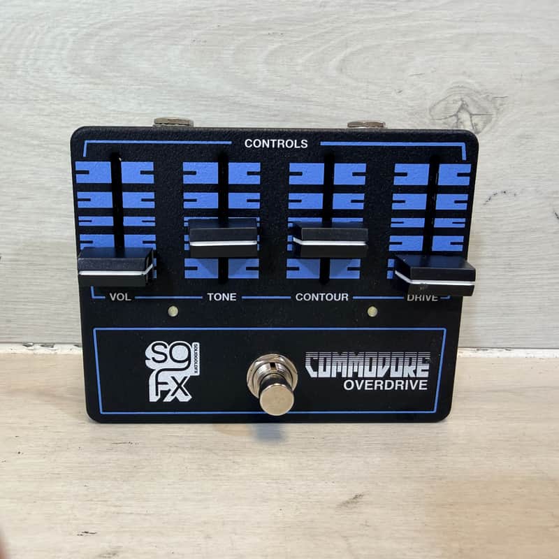 SolidGoldFX Commodore Overdrive Pedal – Canadian-Made Dynamic Drive 2010's image 1