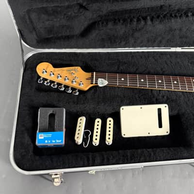 1991 Fender Stratocaster RW USA sunburst aged works fine case image 13