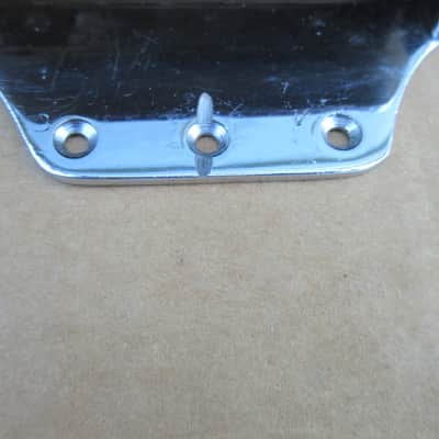 Vintage 1960s Teisco Kent Kawai Polaris Guitar Tremolo Tailpiece Bridge Japan image 5