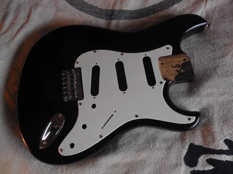 Stratocaster Ash Body SSS Incl Pickguard and Hardware image 1