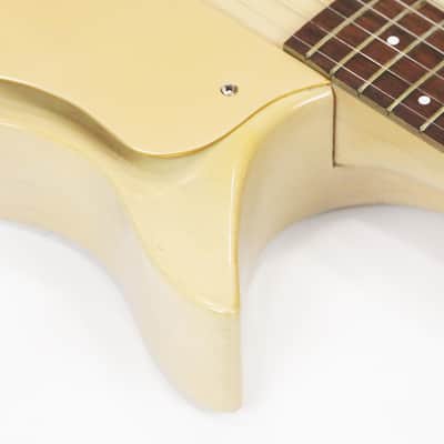 1959 Rickenbacker Combo 600 Vintage Electric Guitar – Rare 100% All Original Blonde ’59 Combo, Anodized Gold Small Guard & Logo, Horseshoe Pickup, Super Clean w/ OHSC (6C75) image 11
