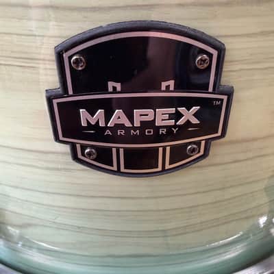 Used Mapex ART1208 Armory 12x8" Mounted Tom with Chrome Hardware 2010s - Ultramarine Gloss image 2