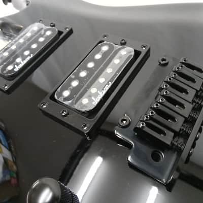 Jackson Left Handed Black JS Guitar Body Neck Plate Stock Parts Loaded Lefty image 8