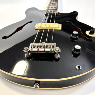 Epiphone Jack Casady Signature 2009 Ebony image 5