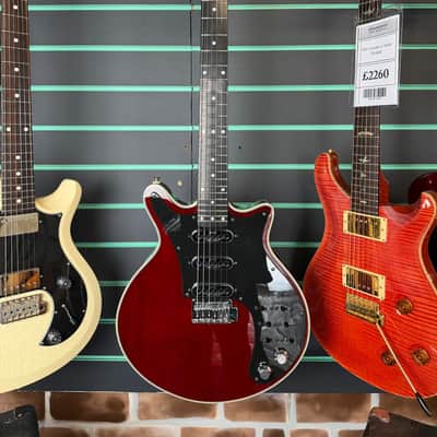 Burns Brian May Signature Red Special Cherry Electric Guitar image 2