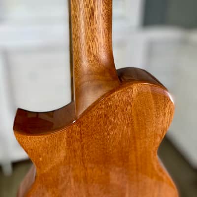 Kala Revelator Night Owl Acacia Electric Acoustic Tenor Ukulele With Bag 2026 - Natural image 9