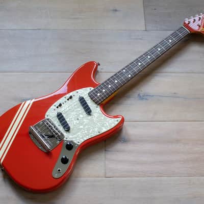 🇯🇵 Fender Mustang Reissue Competition MIJ Japan Fiesta Red 2007-2010 MG-73 CO FRD image 2