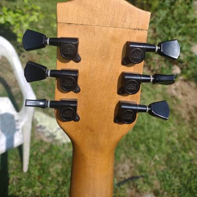 Hofner Dreadnought 1970's-80s - Natural mahogany image 14
