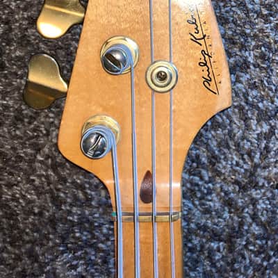 Vintage 1985 Philip Kubicki Precision Bass with Maple Fretboard electric guitar made in the USA image 2