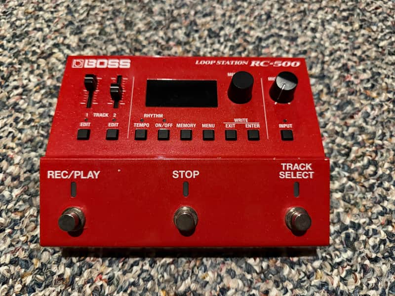 Boss RC-500 Loop Station 2020 - Present - Red image 1