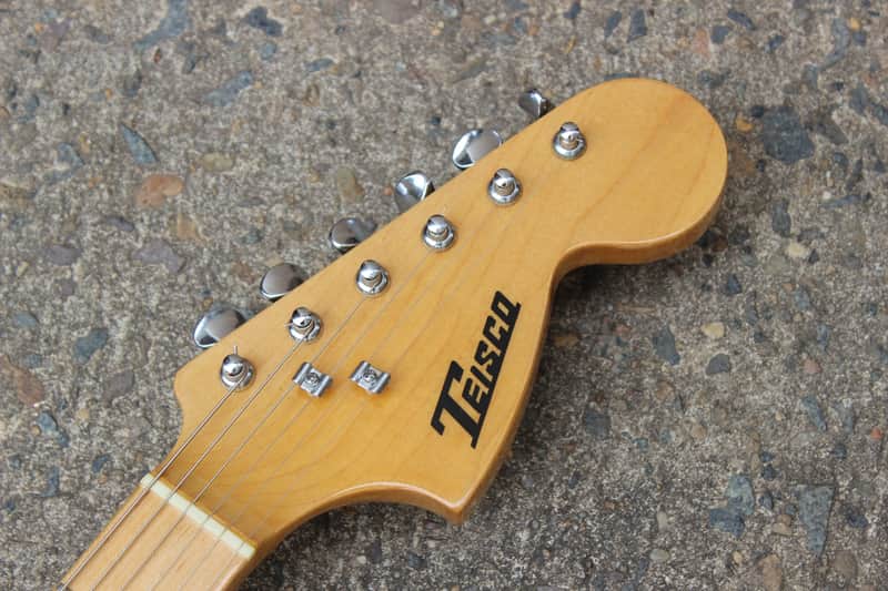 1970's Teisco Japan Telecaster Deluxe Vintage Electric Guitar | Reverb