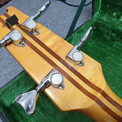 EXTREMELY RARE Lefty 1980 Aria Pro SB1000 Walnut Japan Vintage High End Left Handed Electric Bass SB-1000WA image 22