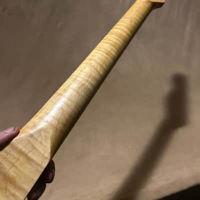 Killer Curly Maple Tele Guitar Neck- Fits Fender & Warmoth image 14