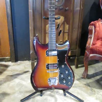 1964 Guild S-100 Polara  Kickstand Sunburst image 1
