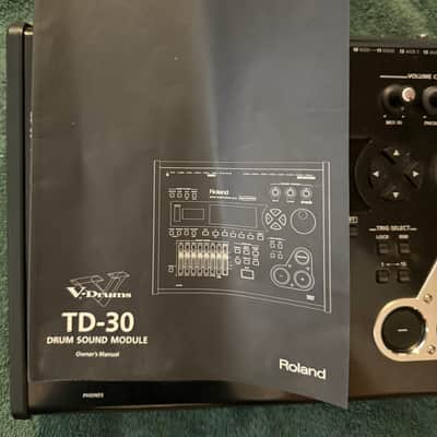 Roland TD-30 Drum Sound Module 2012 - 2016 - Black image 5