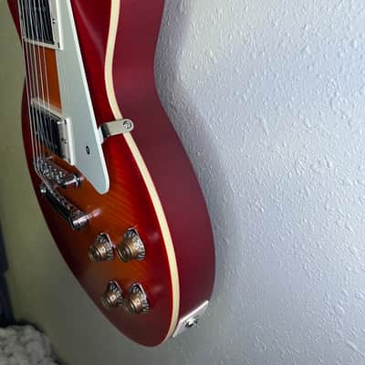 Epiphone '59 Les Paul Standard Outfit 2020 - 2025 - Aged Dark Cherry Sunburst image 5
