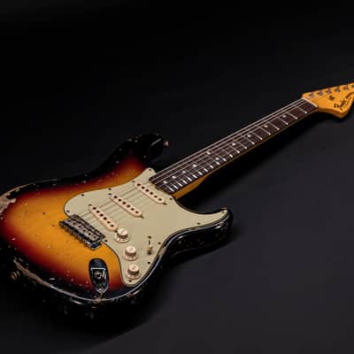 Fender Masterbuilt Jason Smith MICHAEL LANDAU 1968 Stratocaster - 3-tone Sunburst image 1