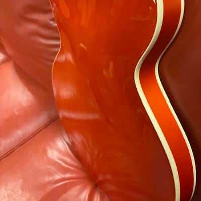 1998 Gibson Chet Atkins Tennessean Sunrise Orange image 15