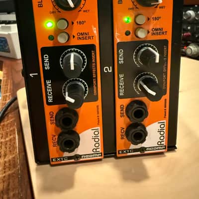 Radial EXTC 500 Series Reamp / Guitar Effects Interface – Pair (2) w/ Original Boxes image 2