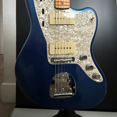 Fender American Ultra Jazzmaster with Maple Fretboard 2023 - Cobra Blue image 1