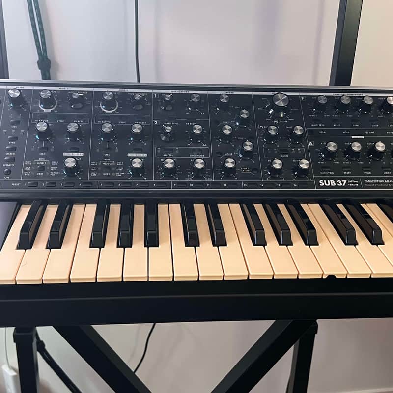 2010s Moog Sub 37 Tribute Edition Black