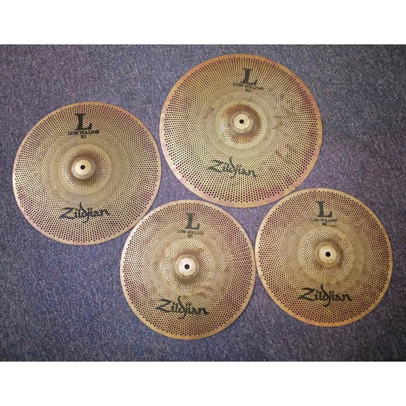 Zildjian Preowned 4 Cymbal Low Volume Cymbals | Reverb