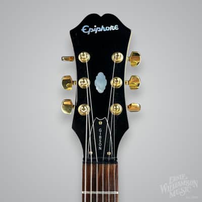 Epiphone Dot Deluxe Vintage Sunburst Semi Hollowbody Electric Guitar image 7
