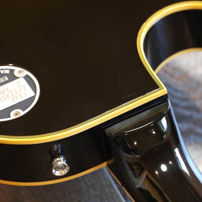 MINTY! 2021 Gibson Custom Shop Les Paul Custom Black Ebony w/ Ebony Board Custom Order Nickel Hardware + COA OHSC image 18