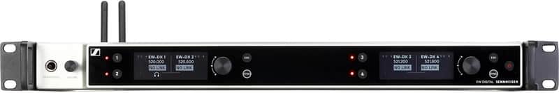 Sennheiser EW-DX EM 4 Four-Channel Dante Wireless Receiver, R1-9 Band image 1