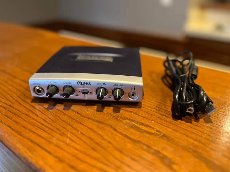 Lexicon Alpha USB Audio Interface 2010s - Blue image 1