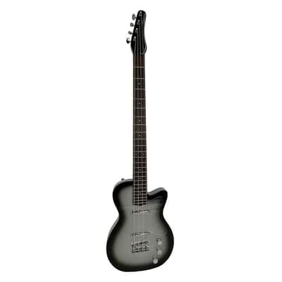 Silvertone 1444 Classic Series Short Scale Bass - Silverburst image 2