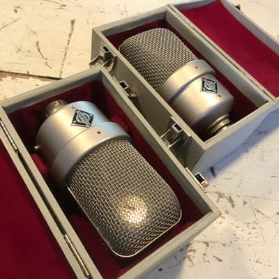 MINT Neumann M49 Stereo pair (consecutive serials) plus all extra's DREAM-PAIR! image 10