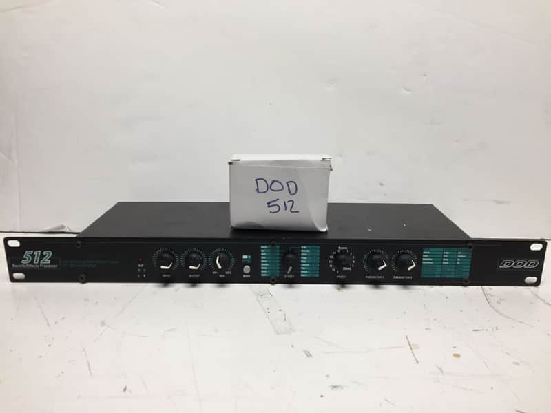 DOD 512 reverb effects processor image 1