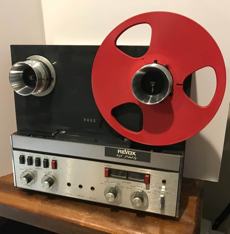 Revox A77 MKII 1970s Black/Silver/Wood image 1