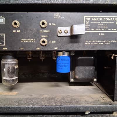 Ampeg B-25 2-Channel 55-Watt Bass Head Serviced Classic Bass / Guitar Head image 6