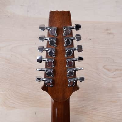 Aria SW-20T 12-String Acoustic Guitar MIJ 1980 Natural Made in Japan w/ Hard Case image 23