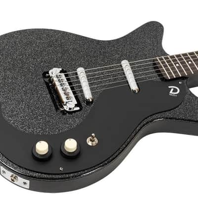 Danelectro 59M NOS+ Electric Guitar - Black Metal Flake, Lipstick Pickups, Vintage Style image 14