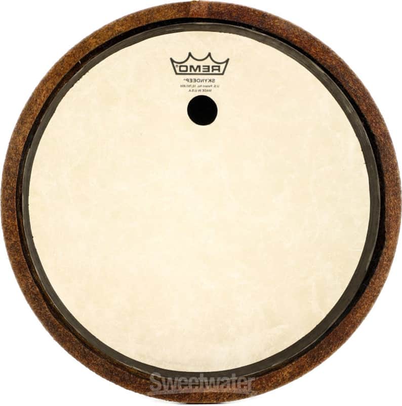 Remo Mondo Skyndeep Beige Fiberskyn Djembe Drumhead - 12 inch (MO2512SD-0099d1) image 1