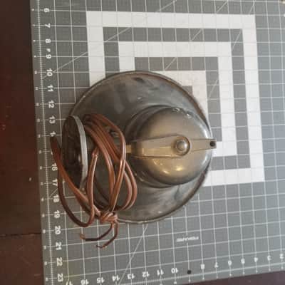 University IB-A8 10" horn PA speaker outdoor 25 Watt 8 Ohm 1960s - green-grey image 3
