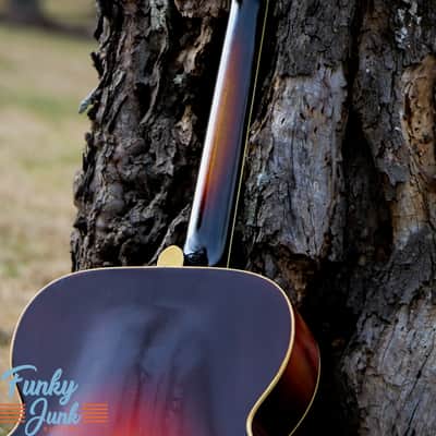 ~Tone Monster~ 1952 Wabash by Kay Jumbo Jazzbox Archtop Guitar ~ Made in USA! Harmony Silvertone ! image 15