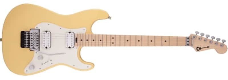 Charvel Pro-Mod So-Cal Style 1 HH FR M, Maple Fingerboard, Vintage White-MC219243 image 1