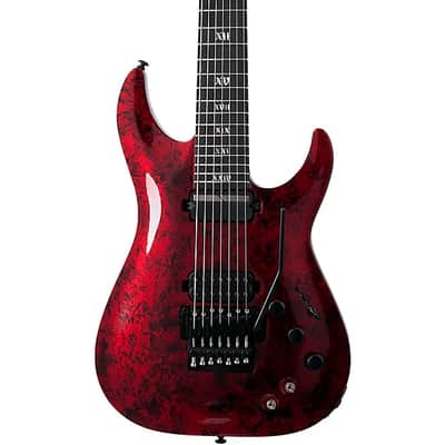 Schecter  Guitar Research C-7 FR-S Apocalypse 7-String Electric Guitar 2024 -  Red Reign image 1