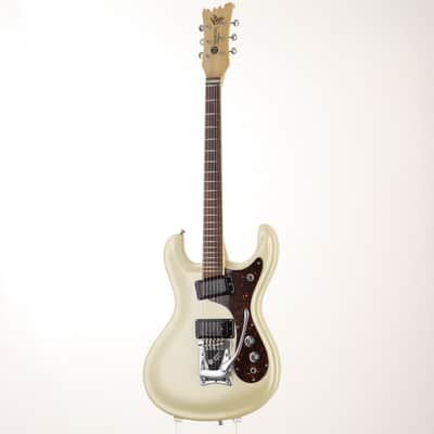 Mosrite 65 Reissue Ventures Model Pearl White [SN V0096] [06/21] image 2