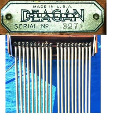 DEAGAN Cathedral 20 Vintage Chimes w Cable & Wurlitzer Organ Adapter Model 6003 image 1