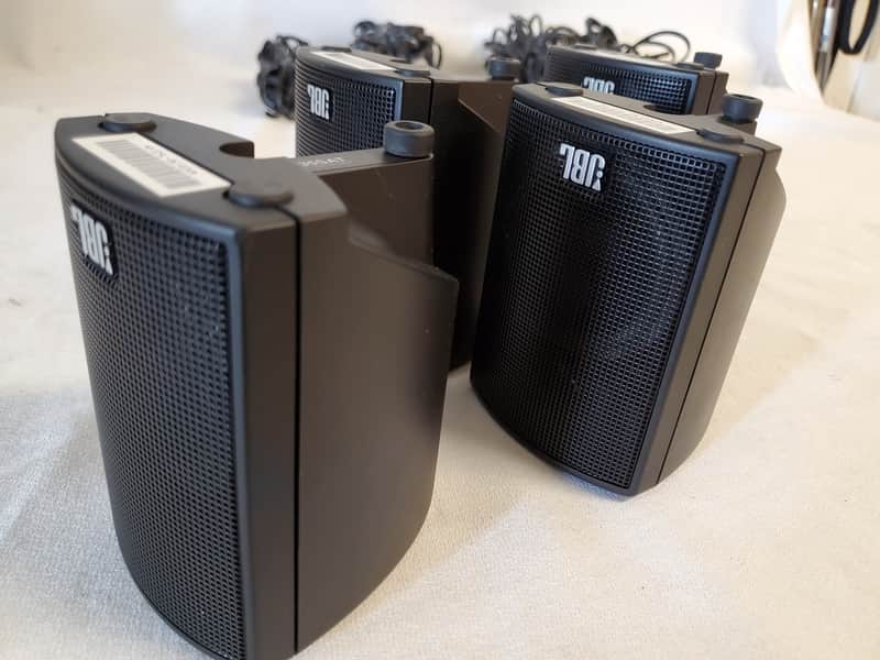 JBL 135SAT Satellite Speakers - Bundle of 4 Speakers With Speaker