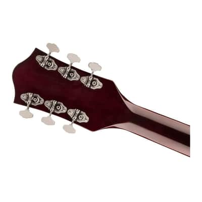 Gretsch G5420T Electromatic Classic Hollow Body Single-Cut 6-String Right-Handed Electric Guitar with Laminated Maple Body, Maple Neck, and Laurel Fingerboard (Walnut Stain) image 5