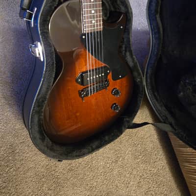 Gibson Les Paul Junior 2001 - Dark Tobacco burst/ RARE/ Leo Quan T.O.M bridge image 1