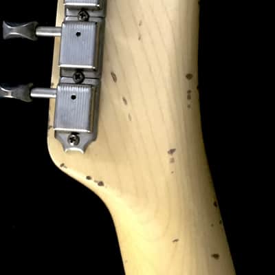 LEFTY! TL62 Vintage Custom Relic USA Double Bound Aged Sunburst Left Tele Guitar Kuwabara 7.7 lb HSC image 18